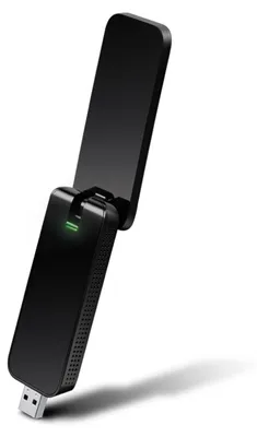 Produktbild von TP-Link AC1300-Dualband-USB-WLAN-Adapter, Kabellos, USB, WLAN, Wi-Fi 5 (802.11ac), 867 Mbit/s, Schwarz