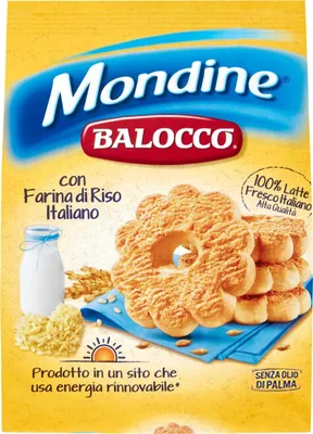 Produktbild von BALOCCO Mondine - Italienischer Mürbekekse 700g x 6 Pack