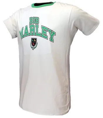 Productafbeelding van Bob Marley Universiteitslogo T-shirt "Three Little Birds" - officiële merchandise - maat L