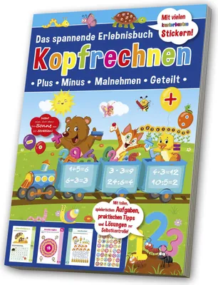 Produktbild von Übungs- & Erlebnisbuch: Kopfrechnen Grundschule