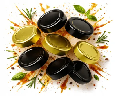 Imagen del producto de Tapas para frascos de conserva, modelo Bimberek, tamaño 66, paquete de 10 unidades