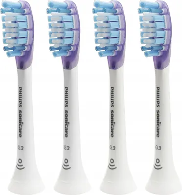Produktbild von Philips Sonicare Aufsteckbürsten HX9054 G3 Weiß 4er Premium