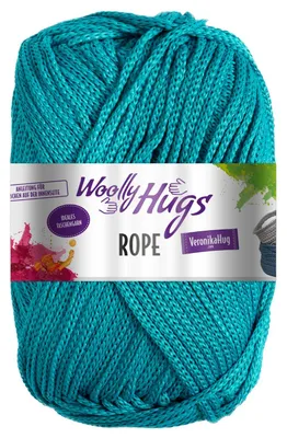 Produktbild von Woolly Hugs ROPE 200 g vielseitiges und ideales Taschengarn 140 m Farbe 066 - petrol