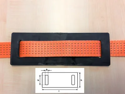 Produktbild von 10 Stück Kantenschutzplatte für Zurrgurte, Kantenschutz Spanngurte, Kantenschoner