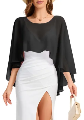 Productafbeelding van Chiffon Capelet voor Bruiloften en Feestjes