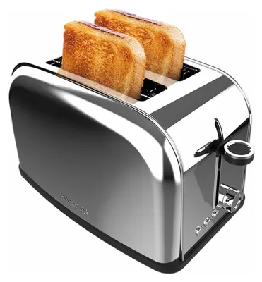 Obrázok produktu pre Cecotec Toastin' time 850, 2 krajcov, Nerezová oceľ, Nerezová oceľ, Tlačidlá, Páka, Otočné, 850 W, 220 - 240 V