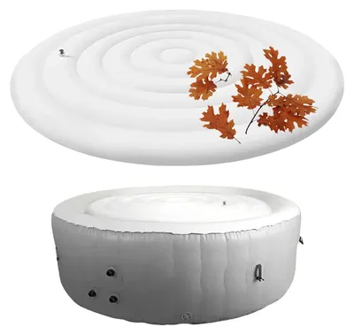 Image de Couverture gonflable pour jacuzzi - Adaptée aux spas ronds, 170 cm
