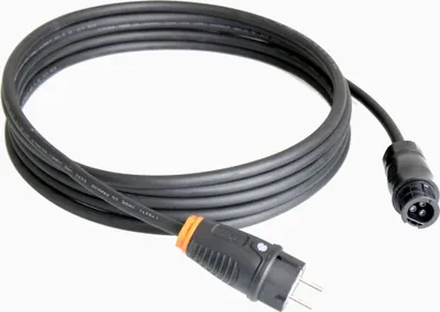 Produktbild von Anschlusskabel Balkonkraftwerk Verlängerungskabel Elektroinstallation Schuko-Vollgummi Stecker auf Betteri Steckdosen Solarkabel H07RN-F 3G1,5mm² 3-30m, Größe:3m