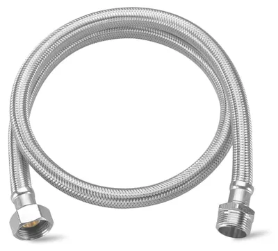 Flexibler Edelstahlschlauch 3/4 Zoll, 1,5 m, 304er Stahl