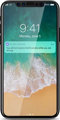 Immagine prodotto di Pellicola protettiva in vetro temperato per iPhone X - effetto 3D - Bordo nero