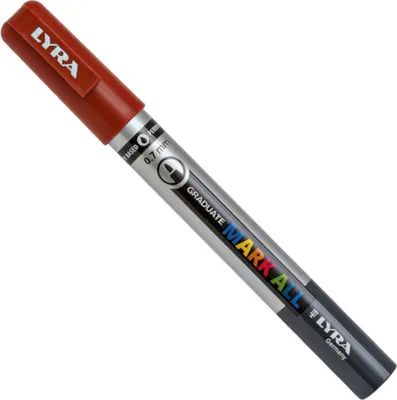 Obrázok produktu pre Lyra Graduate Mark Permanent Fixka 0,7 mm Brown 1 ks