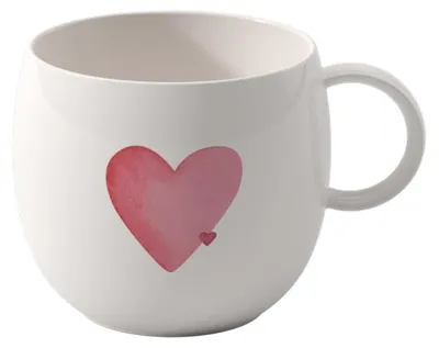 Image de like. by Villeroy & Boch With Love Henkelbecher Sending Love-Set 4-teilig