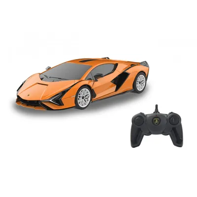 Imagen del producto de Lamborghini Sián FKP 37, escala 1:24, color naranja, frecuencia 2.4GHz