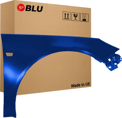 Obrázok produktu pre BLU Blatník Vhodný pre Opel Insignia G09 Z21B Pravá Blau Ultra Blau Mica | 2008-2017 | Predná časť | Lakované | Pripravené na montáž | Oceľ