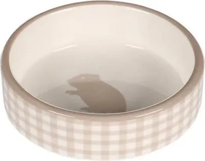 Produktbild von Keramik-Nagernapf, beige, Hamster 100ml