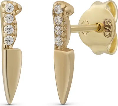 Produktbild von SuzanGold Kiss and Kill Stecker Echtgold Ohrstecker mit Zirkonia