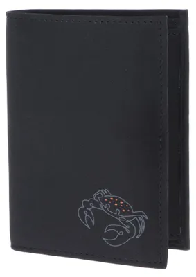 Immagine prodotto di oxmox portafoglio New Cryptan RFID Protect Kombibörse Crab Print Grey Black nero