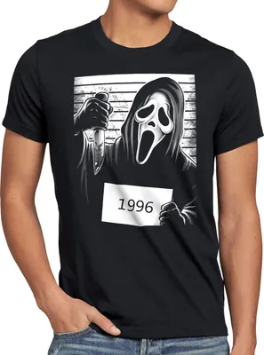 Produktbild von style3 Scream 1996 Herren T-Shirt halloween horror maske