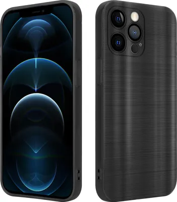 Image de Cadorabo Housse pour Apple iPhone 12 PRO Housse de protection en noir Housse pour portable TPU silicone Etui Case