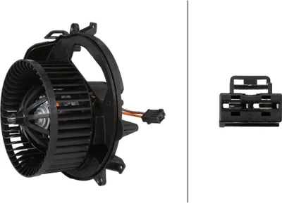 Produktbild von Innenraumgebläse 12 V 276 W 2-polig HELLA passend für u.a. VW PASSAT