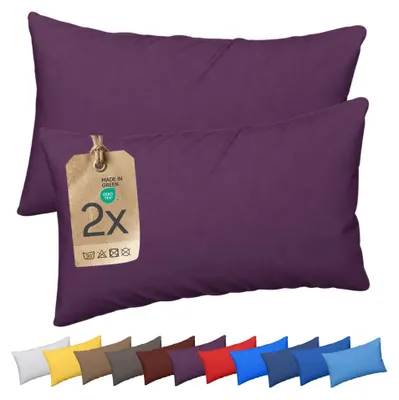 Produktbild von etérea Jersey Kissenbezug Baumwolle 40x80 cm