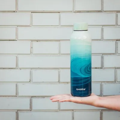 Image de Quokka Solid, Bouteille en acier inoxydable / Thermos Ocean, 630ml, 12084