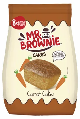 Produktbild von Mr. Brownie Carrot Brownies 200g