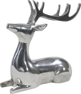 Produktbild von 98094 Figur liegender Hirsch Alu 25x10x25cm, 98094
