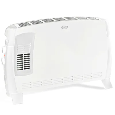 Produktbild von Argoclima JAZZ, Elektrischer Raumheizlüfter, Drinnen, Flur, Weiß, Drehregler, 2000 W