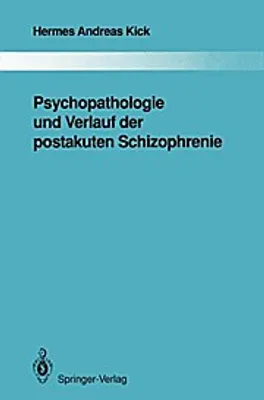 Obrázok produktu pre Psychopathologie und Verlauf der postakuten Schizophrenie