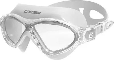 Produktbild von Cressi Spa Montgo Schwimmmaske Weiß Weiß One Size