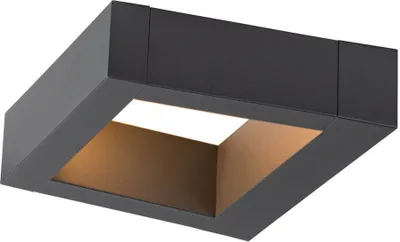 Produktbild von SLV 1005443 BOOKAT, Wandaufbauleuchte anthrazit 15W 3000/4000K IP65