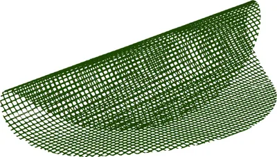 Produktbild von CLGarden Gitternetz rund 40cm für ø 66cm GFK Springbrunnendeckel 90L Springbrunnenbecken Laubfanggitter Schutzgitter Gartenbrunnen Zierkies Gitter