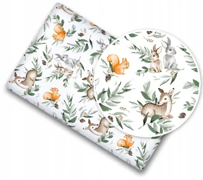 Produktbild von Babymam Spannbettlaken 120x60 cm 100% Baumwolle