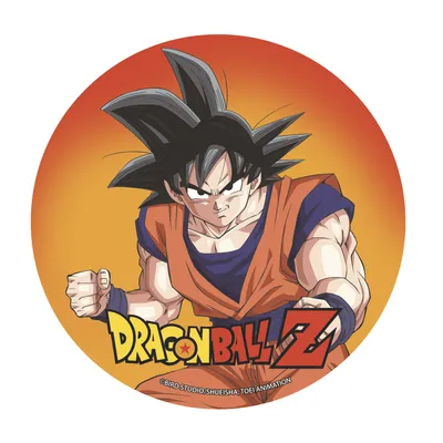 Produktbild von Dragon Ball Z Son Goku Tortenaufleger 20cm Ø Oblatenpapier Geburtstag