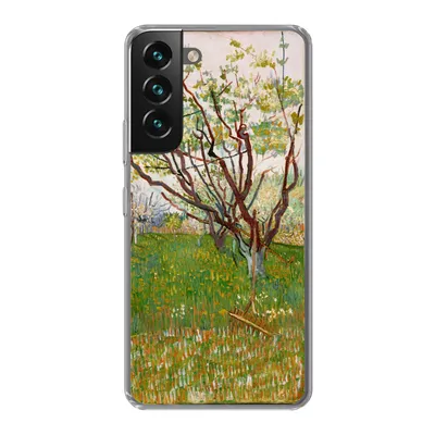 Produktbild von MuchoWow® Handyhülle Schutzhülle Hülle für Samsung Galaxy S22 Blühender Obstgarten - Vincent van Gogh Silikon Softcase Handy Hülle - Mobiltelefonhülle
