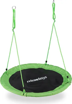 Zdjęcie produktu dla huśtawka relaxdays nest 110 cm