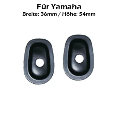 Obrázek produktu pro Indy Spacer je vhodný pro Yamaha black ABS ISY1