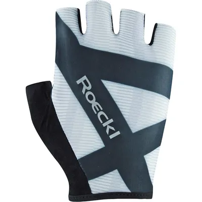 Produktbild von Roeckl Busano Fahrradhandschuhe, Farbe:White/Black, Größe:7.0