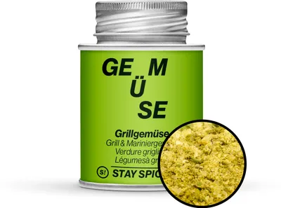 Produktbild von Grillgemüse - Grill & Mariniergewürz 170ml Schraubdose