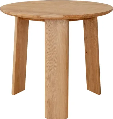Produktbild von Monti Beistelltisch Eiche rund 51 cm - Minimalistischer Japandi-Stil