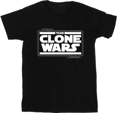 Image de Star Wars - T-shirt "Clone Wars" pour homme BI45093 (S) (Noir)