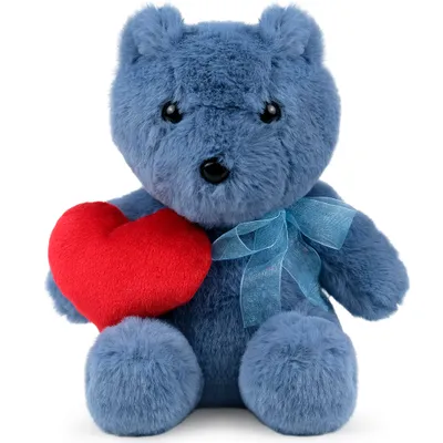 Image de WP MERCHANDISE - Peluche Gloria l'ours avec un cœur (21 cm)