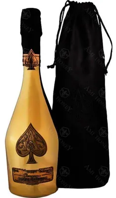 Immagine prodotto di Armand de Brignac Champagne Brut Gold 12,5% Vol. 0,75l in sacchetto di velluto