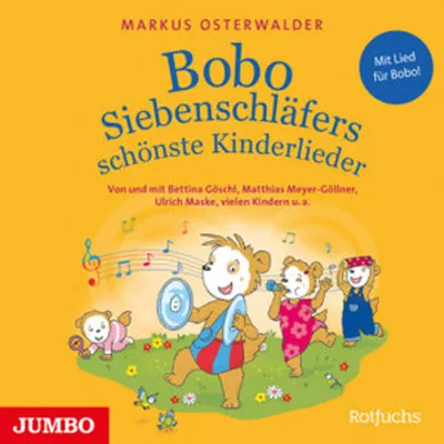Produktbild von Bobo Siebenschläfers schönste Kinderlieder