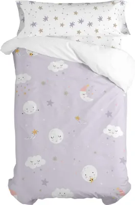 Produktbild von Moons Bettbezug set 2 teiliges  155 x 220 cm 100% Baumwolle Hergestellt in Europa