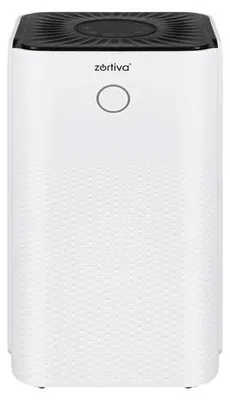 Produktbild von Zortiva 28278 Luftentfeuchter mit WLAN und Ionisator, 12 Liter pro Tag, Tankvolumen 2 Liter, weiß
