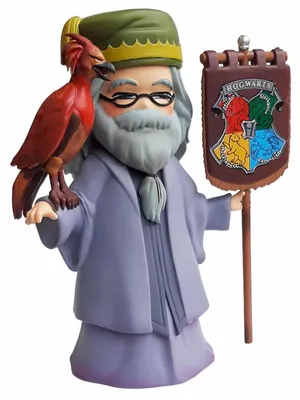 Productafbeelding van Harry Potter PVC-figuur: Dumbledore en Fawkes
