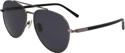 Produktbild von Ferragamo SF316S Dark ruthenium/grey 61/16/145 Herren Sonnenbrillen