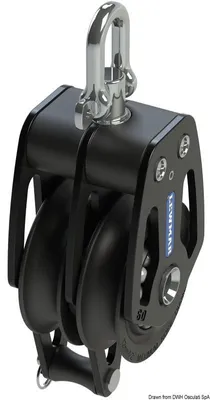 Produktbild von HTX 60 Doppelblock mit Becket - Osculati 68.605.60